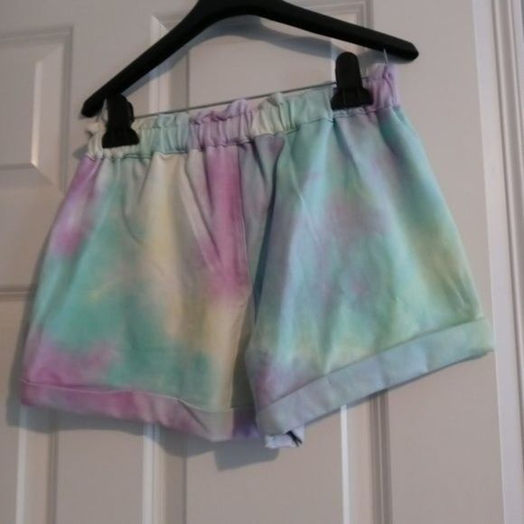 NWT Blank NYC High Waisted Tie Dye Shorts - Picture 4 of 5